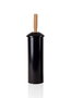Mijölnir Cepillo de Inodoro STP0008 de Galivanize Negro Elegante y Duradero con Mango Ergonómico
